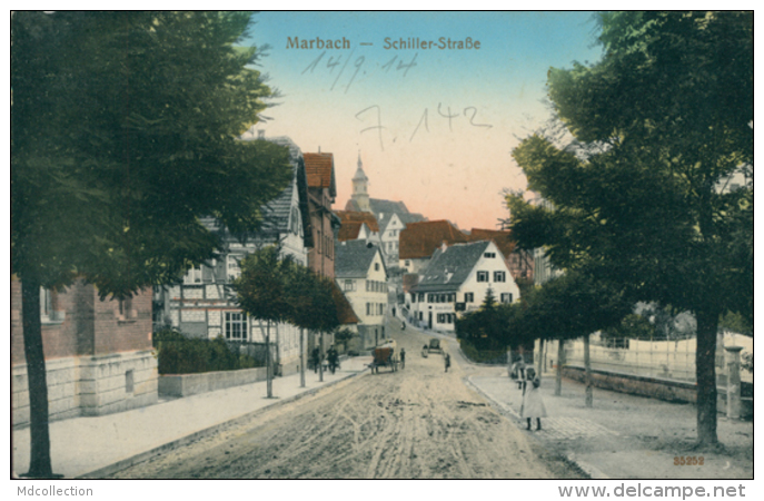 DE MARBACH / Schiller Strasse / - Marbach