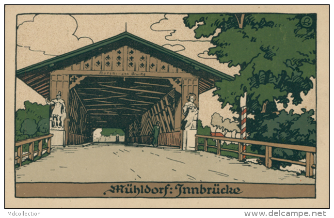 DE MUHLDORF / Innbrücke / - Muehldorf