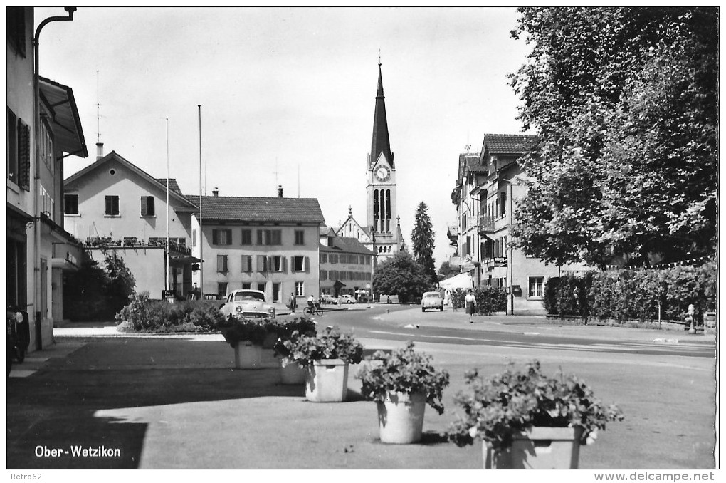 OBER-WETZIKON &#8594; Schöne Fotokarte Aus Den 60ziger Jahren - Wetzikon