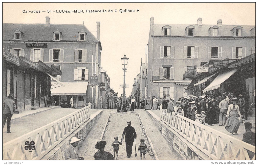 14-LUC-SUR-MER- PASSERELLE DE "QUILHOC" - Luc Sur Mer
