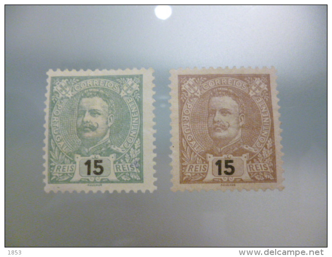 D.CARLOS I - Unused Stamps