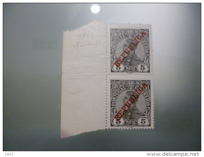 D.MANUEL II - Unused Stamps