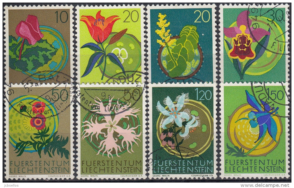 Liechtenstein 1970/71 Nº 469/76 Usado - Used Stamps