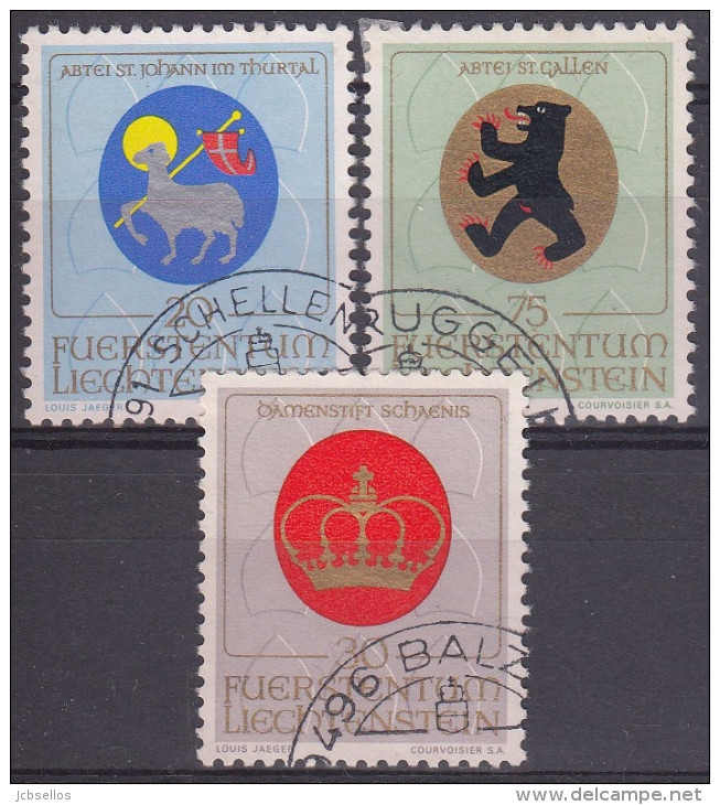 Liechtenstein 1970 Nº 481/83 Usado - Used Stamps