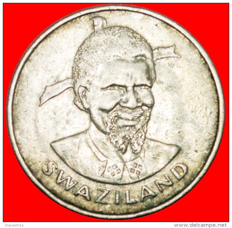 · FAMILY: SWAZILAND ★ 1 LANGENI 1979 GREAT BRITAIN! LOW START&#9733;NO RESERVE! Sobhuza II (1899-1982) - Swaziland