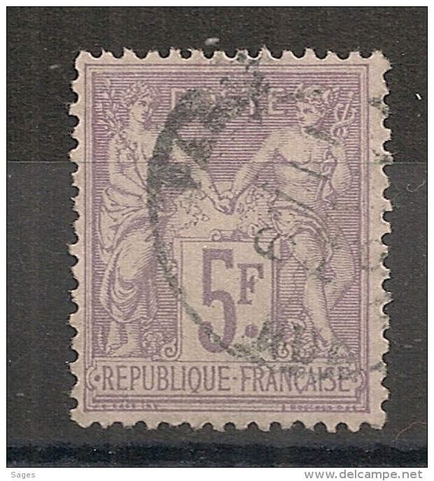 5F SAGE, SUPERBE ! - 1876-1898 Sage (Type II)