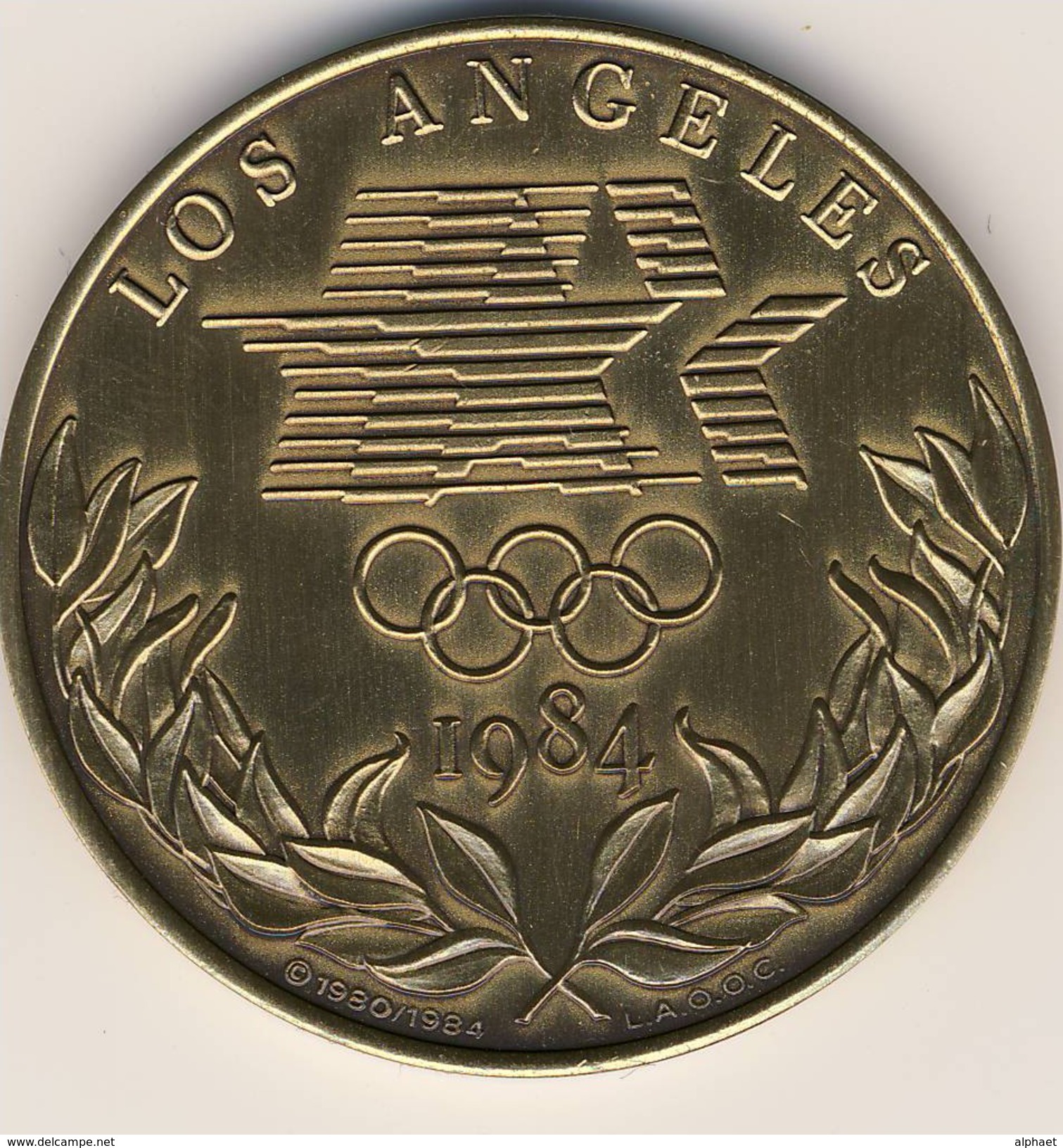 Le Medaglie Ufficiali Dei Partecipanti Alle Olimpiadi 1984 LOS ANGELES - Other & Unclassified