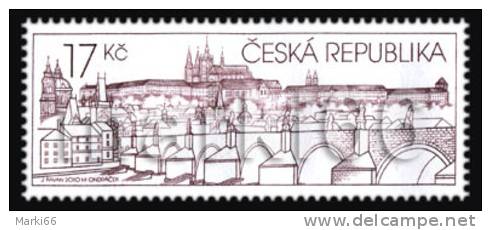 Czech Republic - 2010 - Prague Castle In The Stamp Art Exhibition - Mint Stamp - Neufs