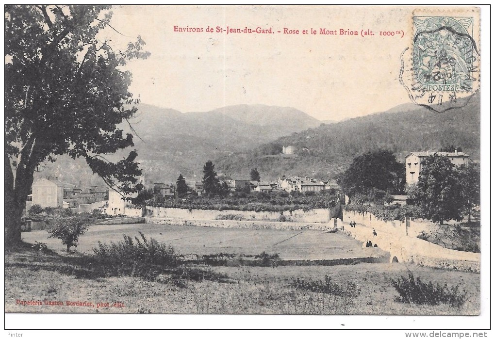 Environs De SAINT JEAN DU GARD - Rose Et Le Mont Brion - Saint-Jean-du-Gard