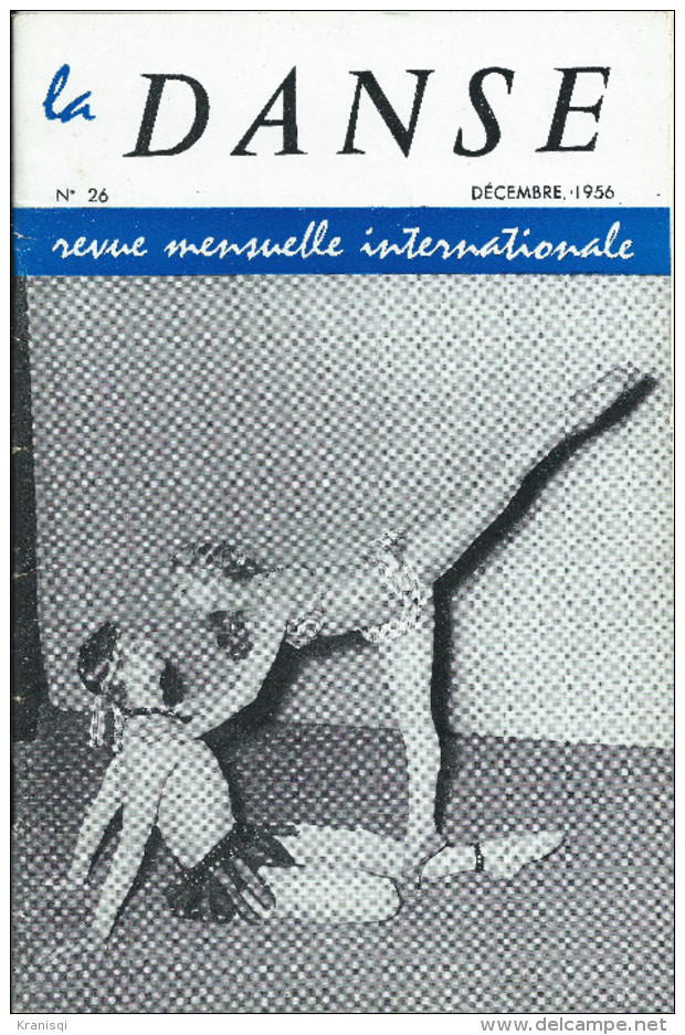 Livre  6 Livres , Revue Ancienne , La Danse 1956 - Wholesale, Bulk Lots