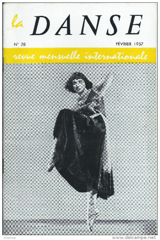 Livre  6 Livres , Revue Ancienne , La Danse 1956 - Lots De Plusieurs Livres