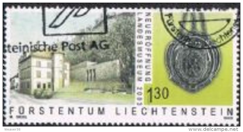 Liechtenstein SG1300 2003 Renovation Of National Museum 1f.30 Good/fine Used - Used Stamps