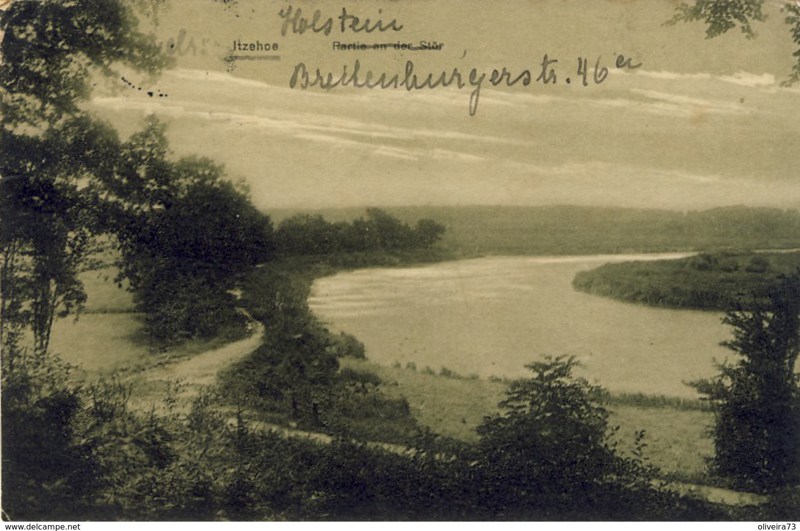 ITZEHOE, Partie An Der Stör, 2 Scans - Itzehoe