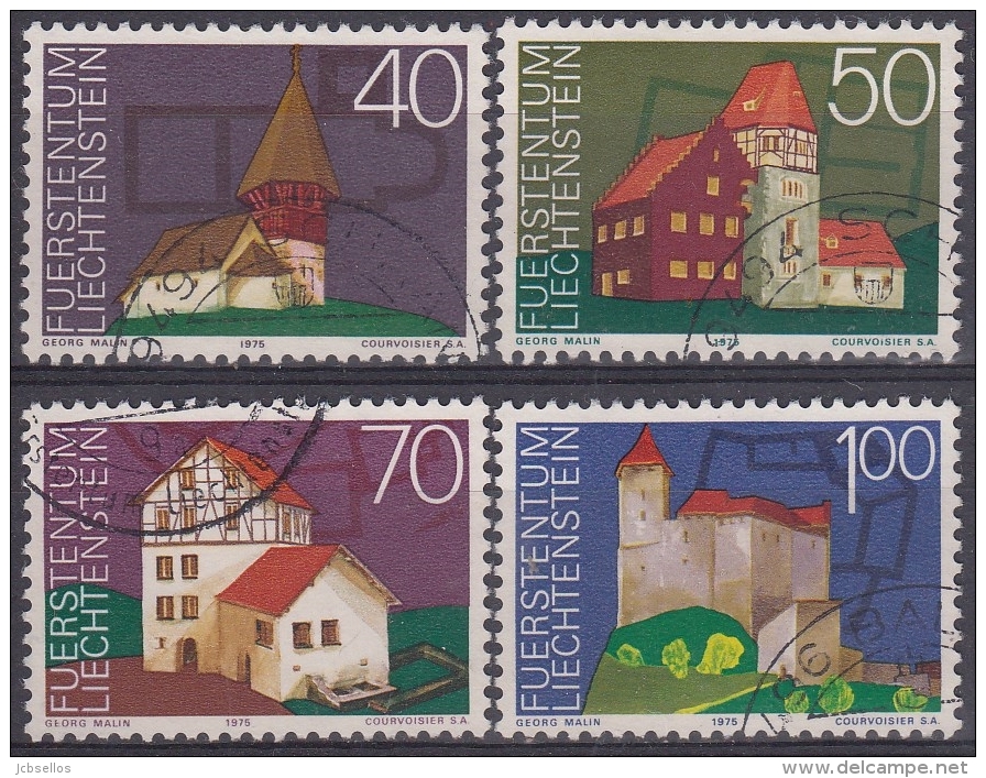 Liechtenstein 1975 Nº 573/76 Usado - Gebraucht