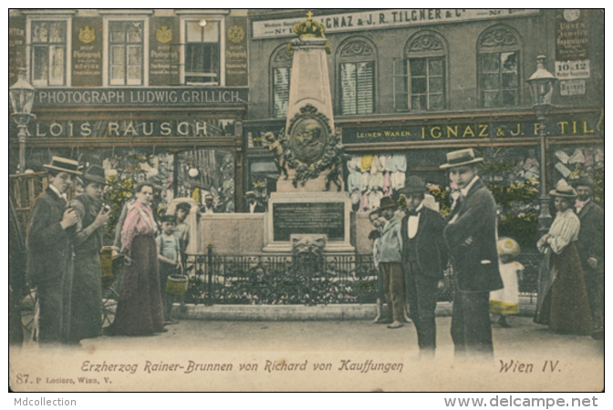 AT WIEN / Erzherzog Rainer Brunnen Von Richard Von Kauffungen / - Sonstige & Ohne Zuordnung