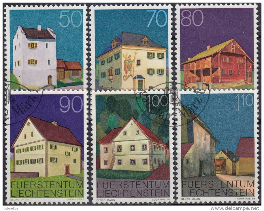 Liechtenstein 1978 Nº 633/38 Usado - Usados