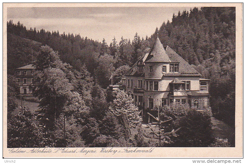 AK Wirsberg I. Frankenwald - Goldene Adlerhütte Dr. Eduard Margerie (24363) - Kulmbach