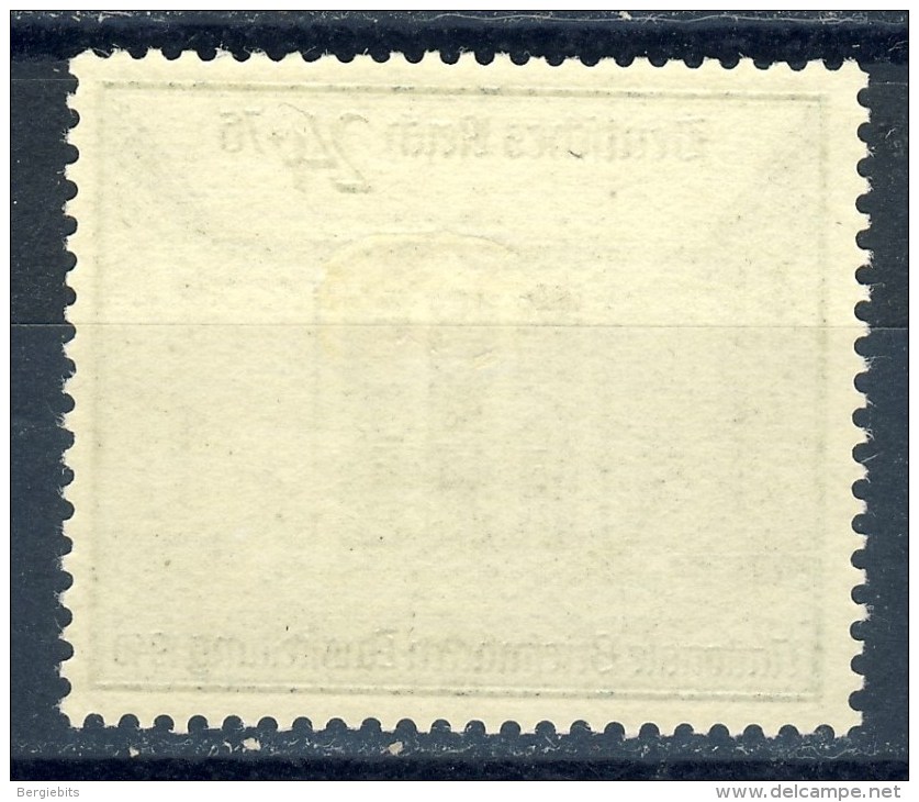 1940 Germany MH Reichstag Stamp " Berlin Stamp Exhibition" Michel 743 - Unused Stamps