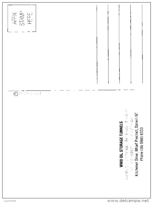 (323) Australia - NT - WWII Oil Storage Tunnels In Darwin - Darwin
