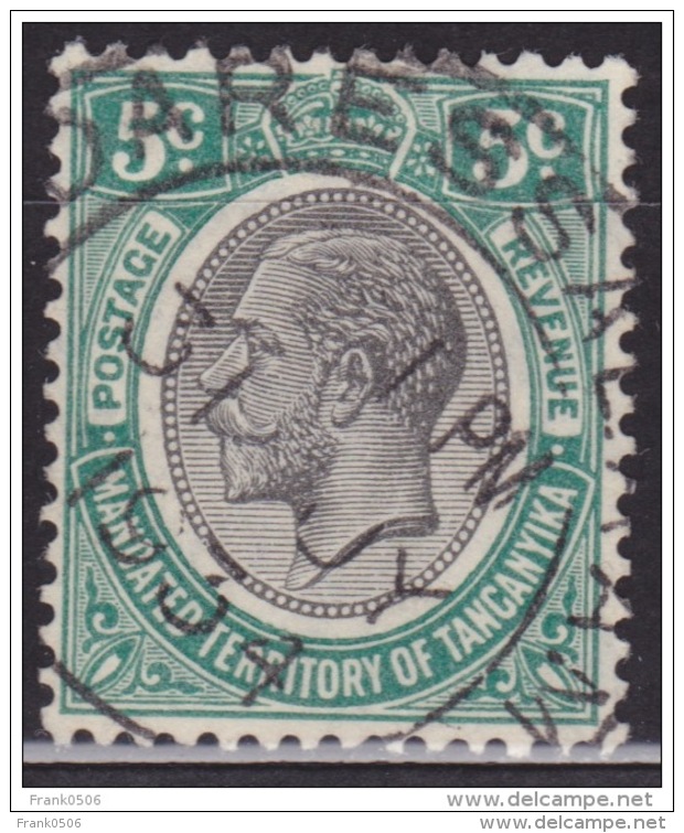 Tanganyika, 1927-31, KGV, 5c, Scott#29, Used - Tanganyika (...-1932)