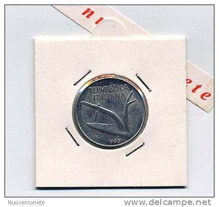 ITALIA MONETE DA 10 LIRE SPIGHE 1969  FDC - 10 Lire