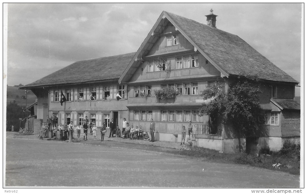 BÄCHLE - HEMBERG &#8594; Vollbesetztes Ferienhaus, Viele Kinder Und Gar Ein Trommler 1925 - Hemberg