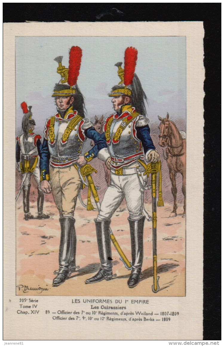 UNIFORMES .....242 LES UNIFORMES DU 1ER EMPIRE ...LES CUIRASSIERS - Uniformi