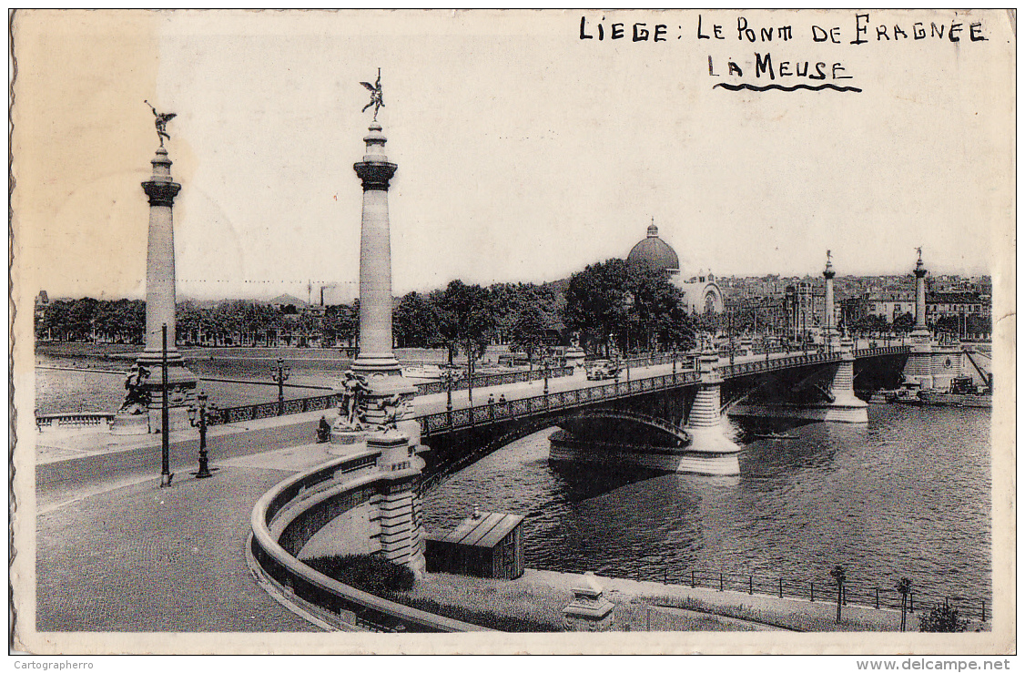 CPA Liege La Meuse Et Le Pont - Liège