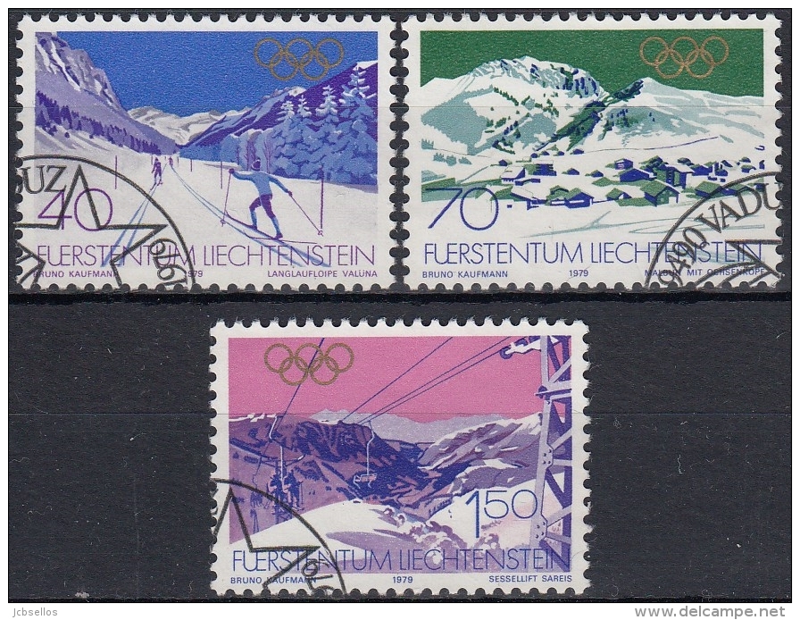 Liechtenstein 1979 Nº 679/81 Usado - Used Stamps