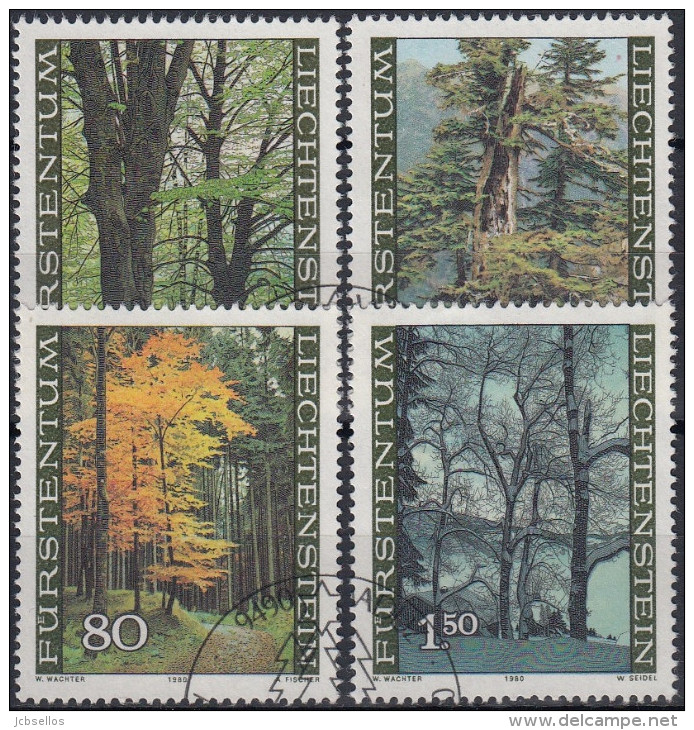Liechtenstein 1980 Nº 698/01 Usado - Used Stamps