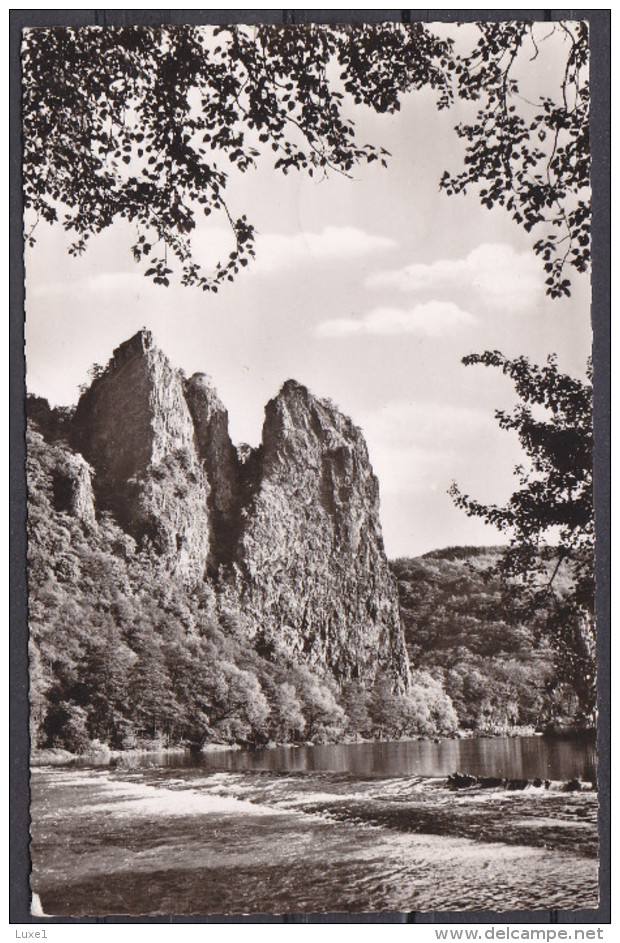 GERMANY ,  BAD MUNSTER   ,  OLD  POSTCARD - Bad Muenster A. Stein - Ebernburg