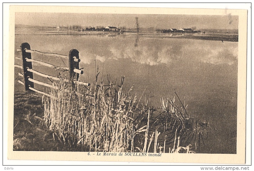 -85- Marais De Soullans Inondé Neuve Excellent état - Soullans