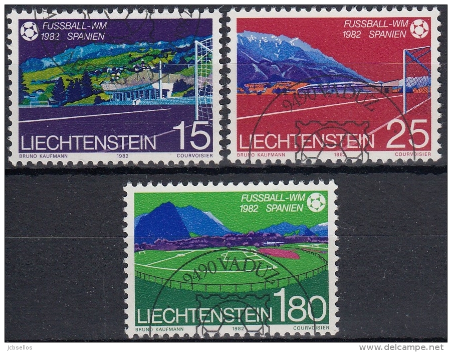 Liechtenstein 1982 Nº 740/42 Usado - Usados