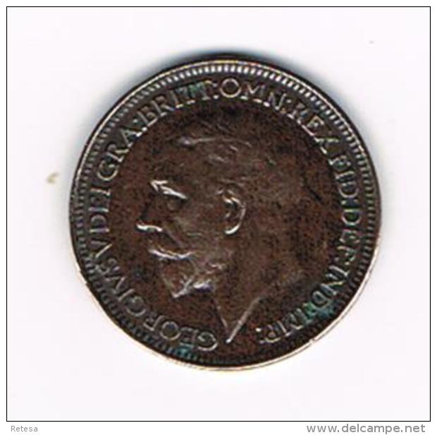 °°° GREAT BRITAIN  FARTHING  1926  GEORGE V - B. 1 Farthing