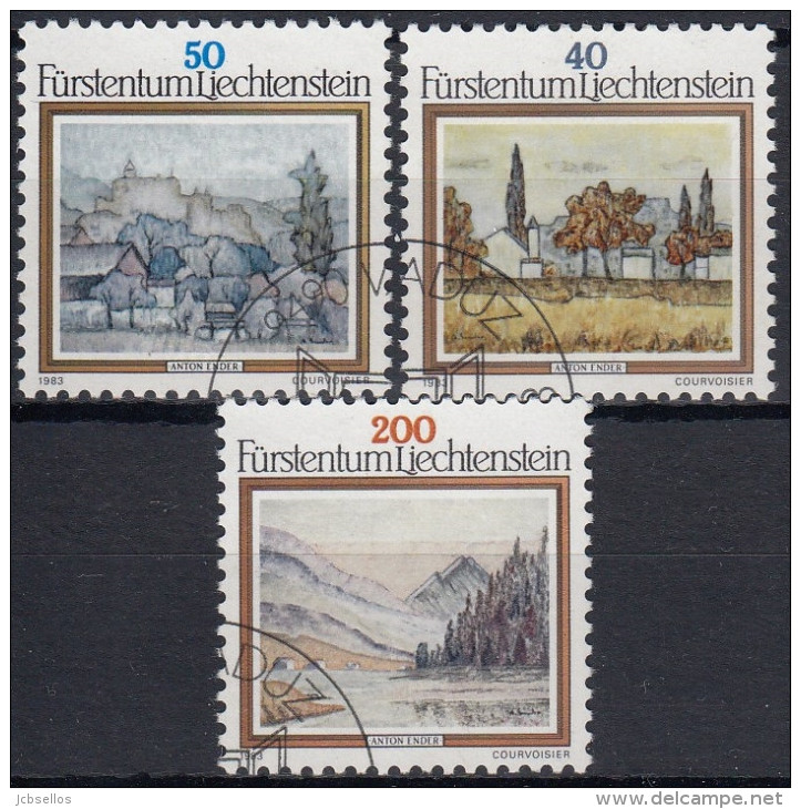 Liechtenstein 1983 Nº 762/64 Usado - Usados