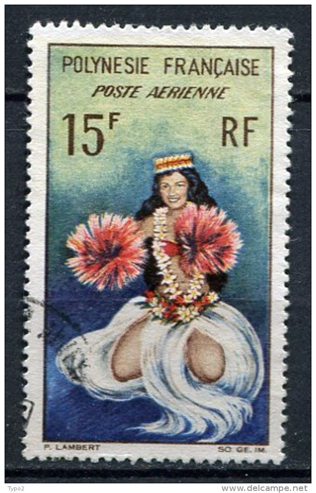 POLYNESIE -  PA  Yv. N° 7   (o)  15f   Danseuse Cote  2 Euro  BE - Used Stamps