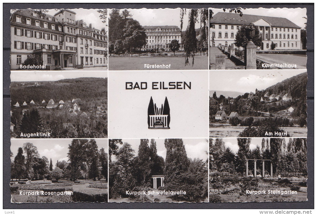 GERMANY , BAD EILSEN  ,  OLD  POSTCARD - Schaumburg