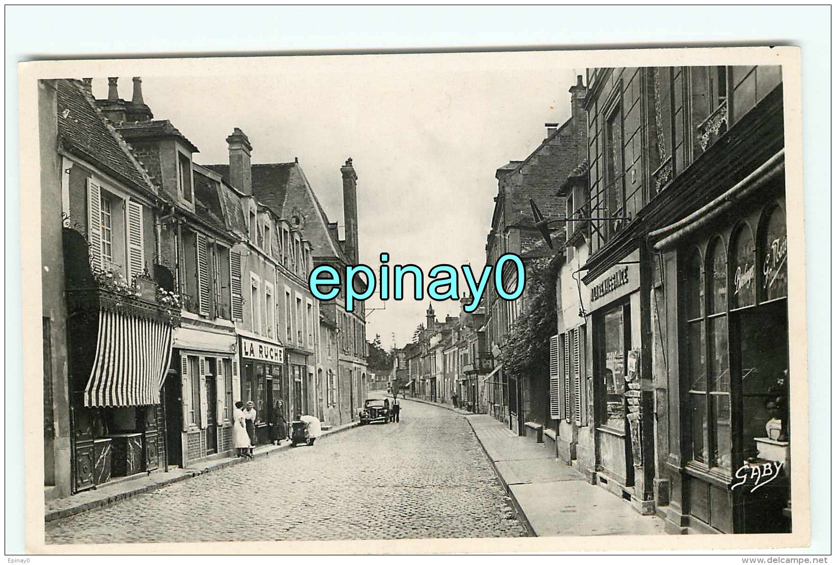 B - 14 - SAINT PIERRE SUR DIVES - PRIX FIXE - Rue De Falaise - éditeur Artaud - - Autres & Non Classés