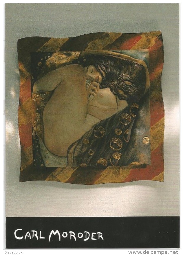 R1971 Carl E Conrad Moroder - Schlafendes Madchen - Scultura In Legno - Ortisei (Bolzano) / Non Viaggiata - Sculture
