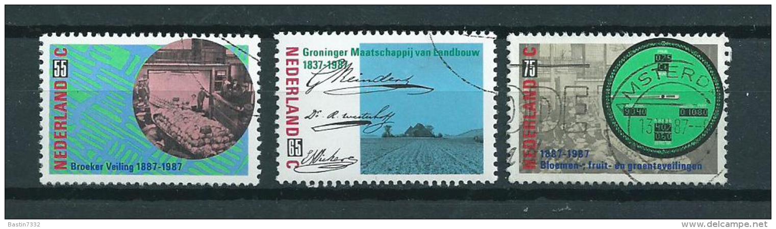 1987 Netherlands Complete Set Mixed Issue Used/gebruikt/oblitere - Gebruikt