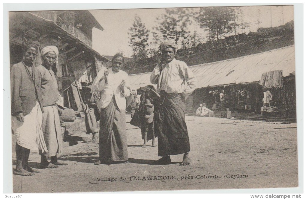 VILAGE De TALAWAKOLE Près COLOMBO (SRI LANKA / CEYLAN) - Sri Lanka (Ceylon)