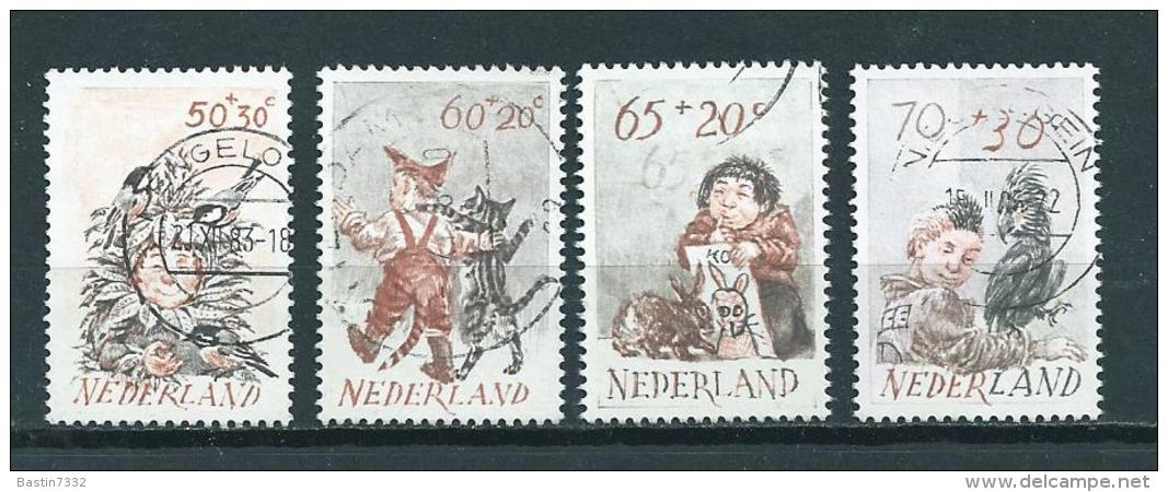 1982 Netherlands Complete Set Child Welfare Used/gebruikt/oblitere - Gebruikt