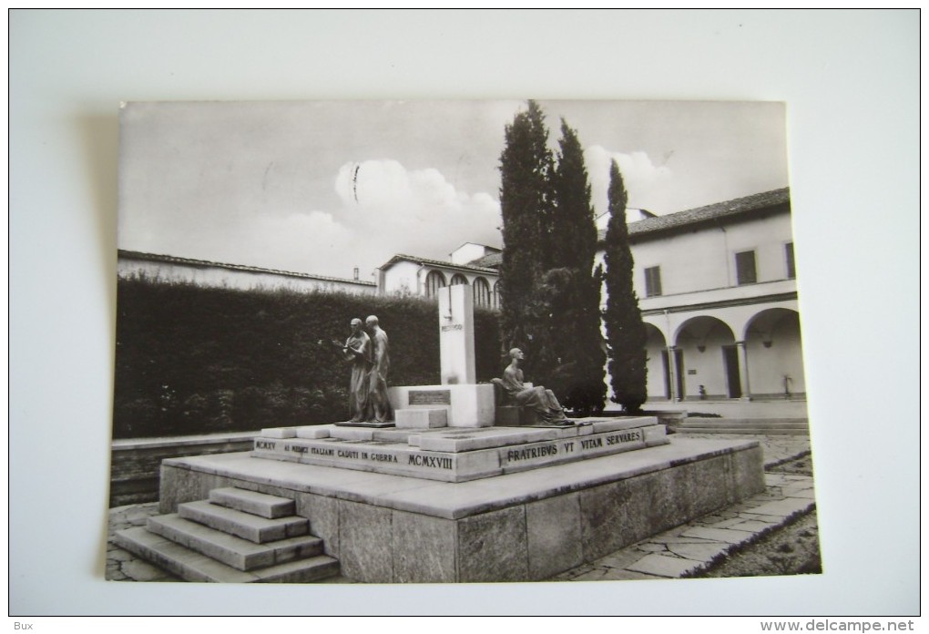 Firenze-scuola Di Sanità Militare-monumento A CADUTI MEDICI  CadutI In Guerra     TOSCANA   VIAGGIATA  COME DA FOTO - Firenze (Florence)