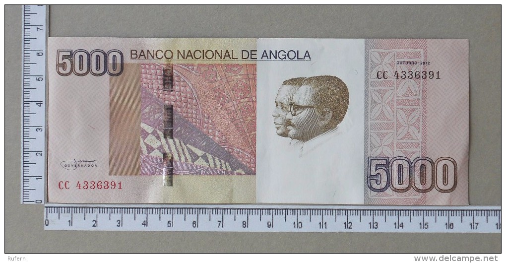 ANGOLA 5000 KWANZAS 2012      - (Nº15674) - Angola