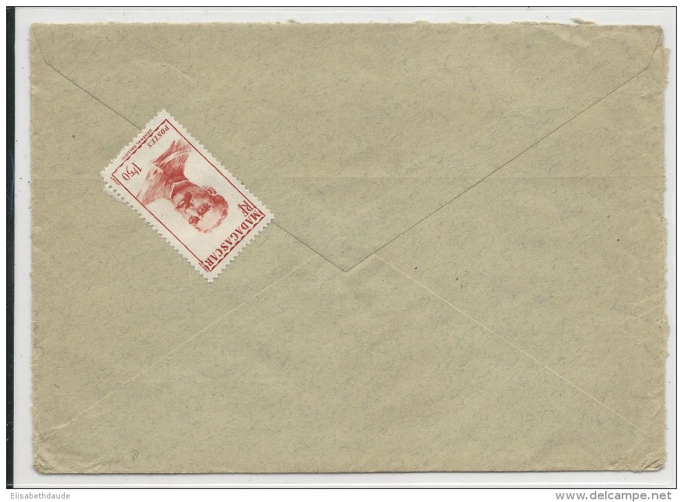 1945 - MADAGASCAR - ENVELOPPE Par AVION Avec POSTE AERIENNE De TANANARIVE Pour ZÜRICH (SUISSE) - Cartas & Documentos