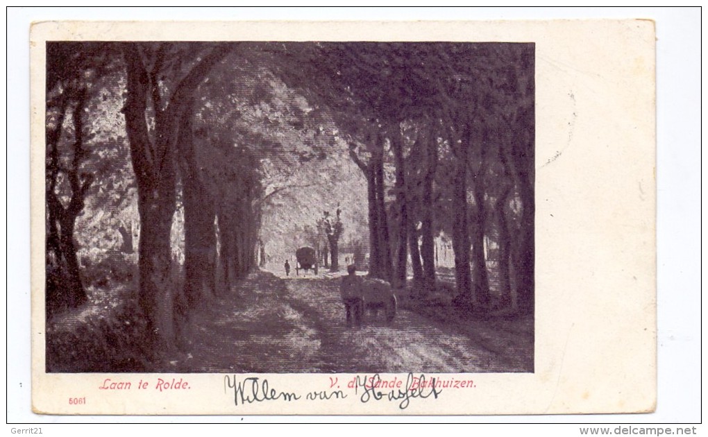 NL - DRENTHE - ROLDE, Laan Te Rolde, 1904 - Rolde