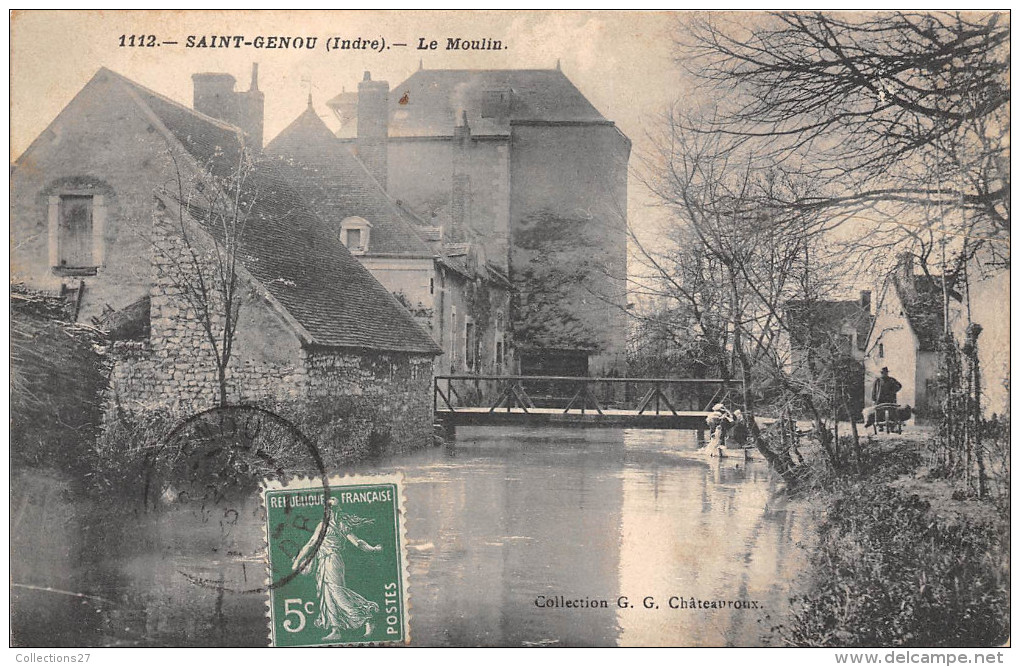 36-SAINT-GENOU- LE MOULIN - Autres & Non Classés