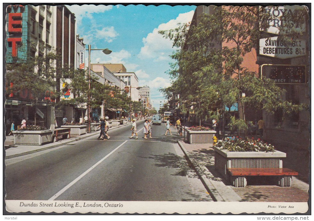 Canada - London - Dundas Street Looking East - Nice Stamp - London