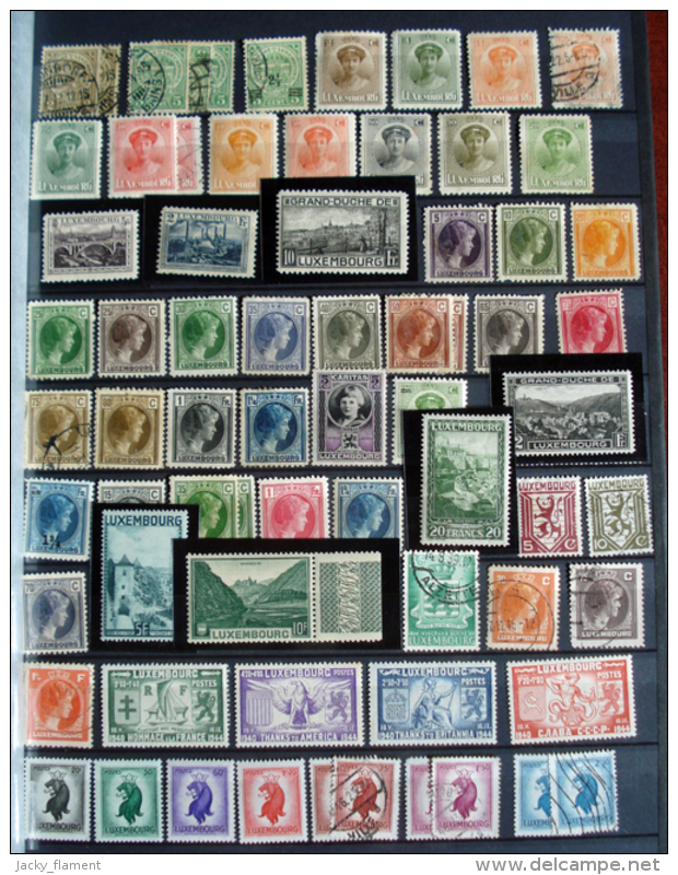 Luxembourg - Collection 1977 à 2006 + Quelques Séries Et Timbres Antérieurs - Colecciones