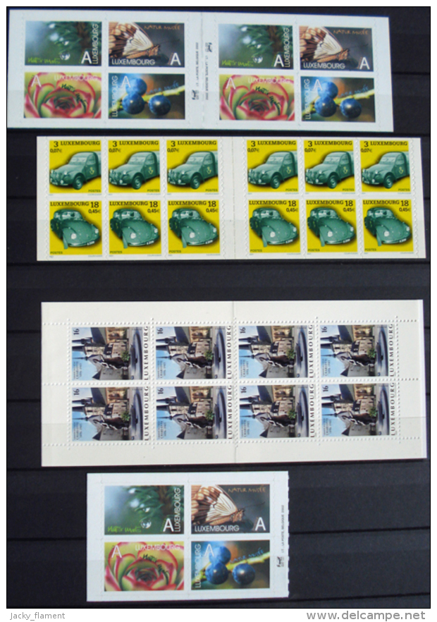 Luxembourg - collection 1977 à 2006 + quelques séries et timbres antérieurs